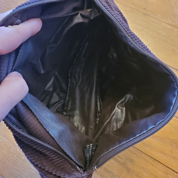 Brown corduroy clutch - Picture 5 of 6